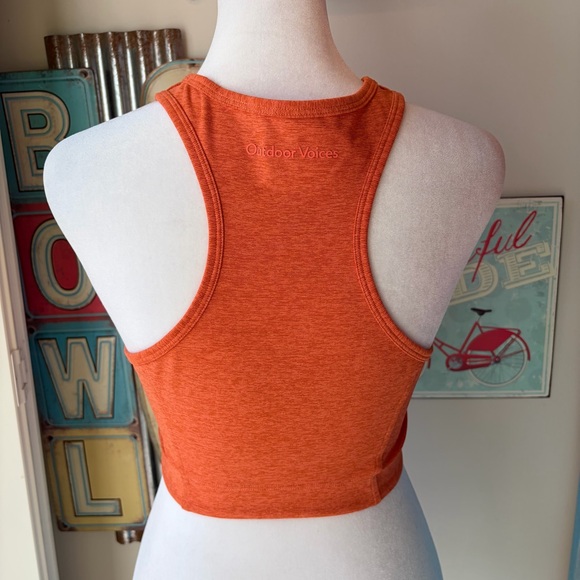 Outdoor Voices Mustang Orange Workout Set - Picture 4 of 16